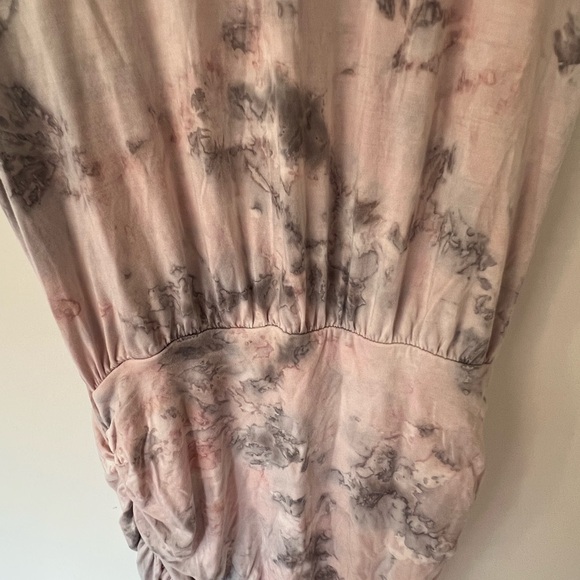 Young Fabulous & Broke Pink and Gray Short Sleeve Dress - Picture 2 of 7